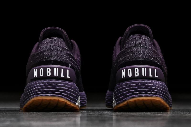 Women's Nobull Plum Ripstop Running Shoes Purple | SG Z2703U